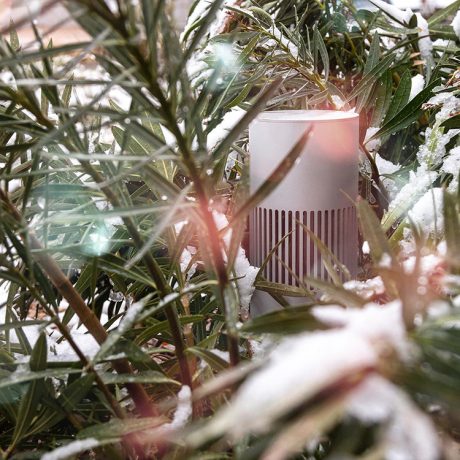 Origin Acoustics Bollard Speaker in Snow Origin Acoustics Bollard in Snow