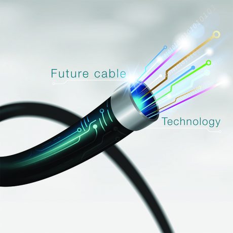 Fiber Optic Cable on White Background Master Realistic Vector Illustration Fiber Optic Cable on White Background.
EPS file.