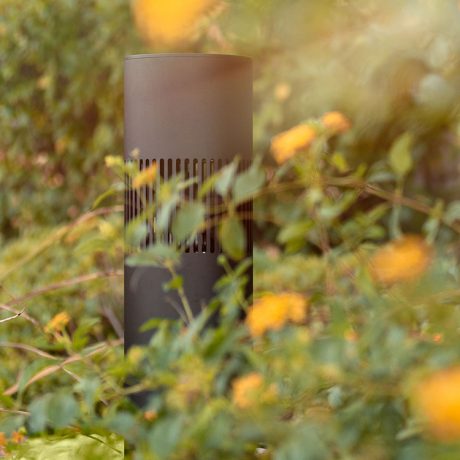 Origin Acoustics Bollard Speaker in Flowers Origin Acoustics Bollard in Flowers
